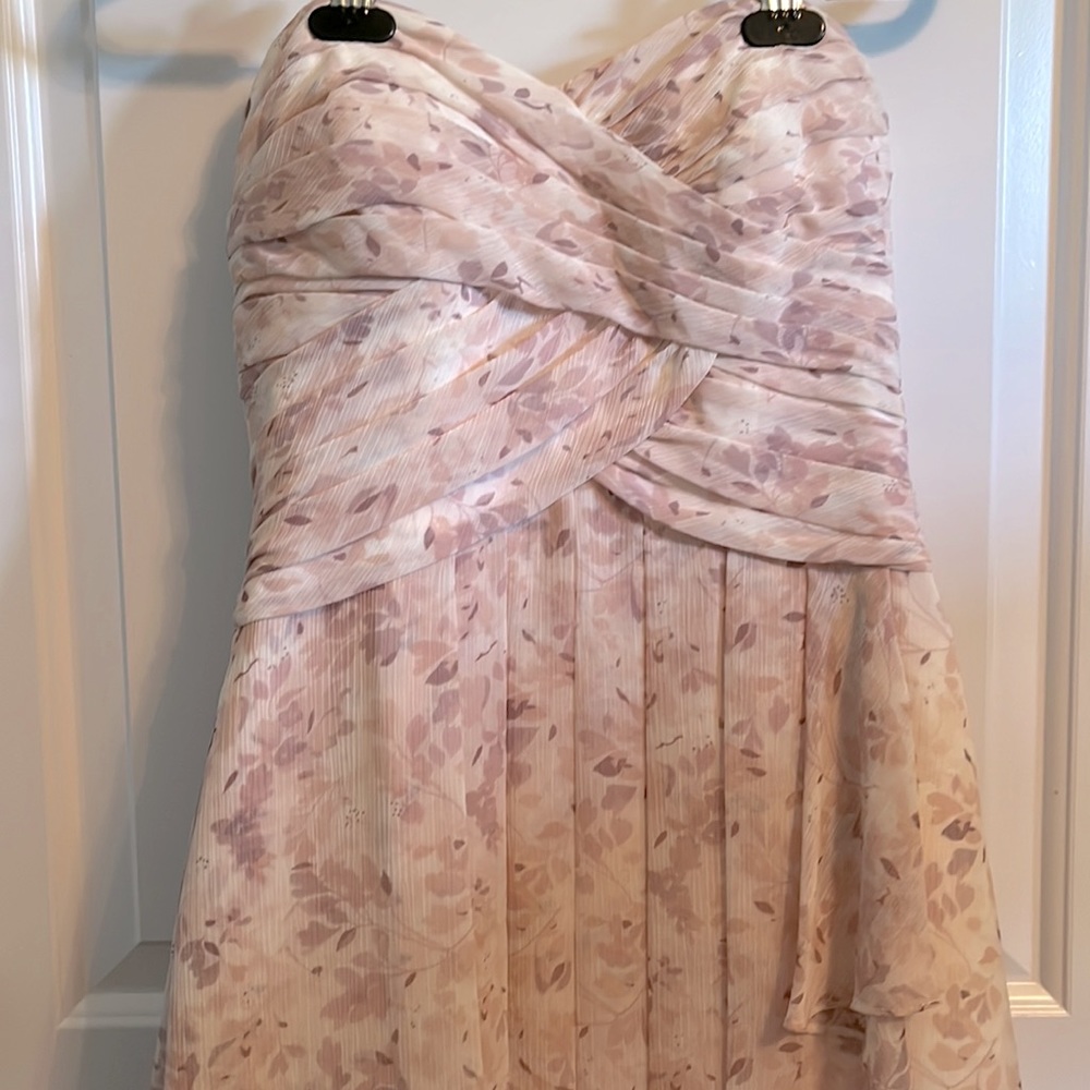 Strapless formal dress